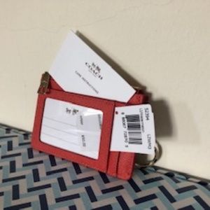 Coach Bags - Coach card case, orange Coach Bags - Coach card case, orange